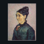 Vincent van Gogh | Madame Jeanne Lafuye Trabuc Postcard<br><div class="desc">Portrait of Madame Jeanne Lafuye Trabuc,  1889 | by Vincent van Gogh | Art Location: Hermitage,  St. Petersburg,  Russia | Dutch Artist | Image Collection Number: BAL385519</div>