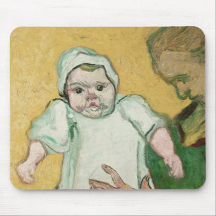 Vincent van Gogh   Madame Roulin and her baby Mouse Mat