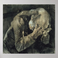 Vincent van Gogh | Man with his head in his hands