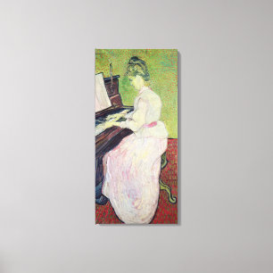 Vincent van Gogh Marguerite Gachet at the Piano Canvas Print