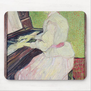 Vincent van Gogh   Marguerite Gachet at the Piano Mouse Mat