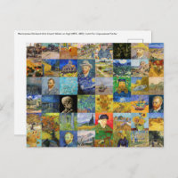 Vincent van Gogh - Masterpieces Mosaic Patchwork