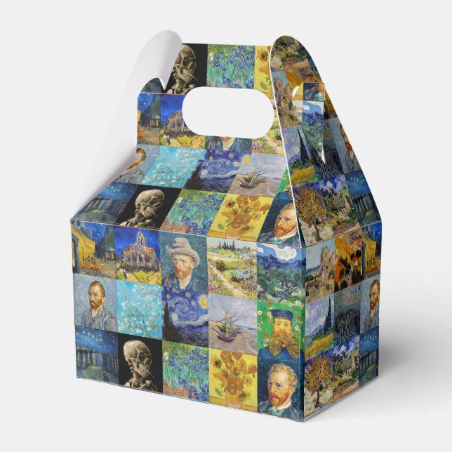 Vincent van Gogh - Masterpieces Mosaic Patchwork T Favour Box (Front Side)