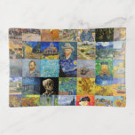 Vincent van Gogh - Masterpieces Mosaic Patchwork Trinket Trays<br><div class="desc">Vincent van Gogh - Masterpieces Patchwork,  5x7 Grid</div>
