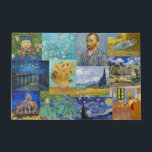 Vincent Van Gogh - Masterpieces Patchwork Doormat<br><div class="desc">Vincent Van Gogh - Masterpieces Patchwork</div>