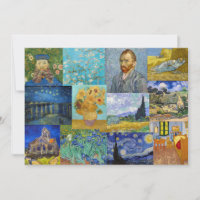 Vincent Van Gogh - Masterpieces Patchwork