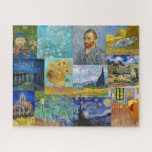 Vincent Van Gogh - Masterpieces Patchwork Jigsaw Puzzle<br><div class="desc">Vincent Van Gogh - Masterpieces Patchwork</div>