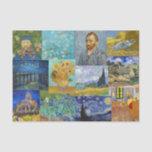 Vincent Van Gogh - Masterpieces Patchwork Tissue Paper<br><div class="desc">Vincent Van Gogh - Masterpieces Patchwork</div>