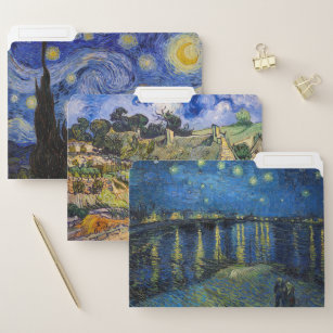 Vincent Van Gogh - Masterpieces Selection File Folder