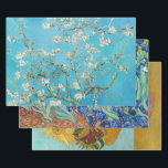 Vincent Van Gogh - Masterpieces Selection Wrapping Paper Sheet<br><div class="desc">Vincent Van Gogh - Masterpieces Selection</div>
