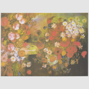 Vincent van Gogh Meadow Flowers and Roses Tissue Paper