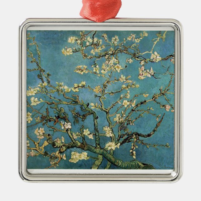 Vincent van Gogh Metal Tree Decoration (Front)