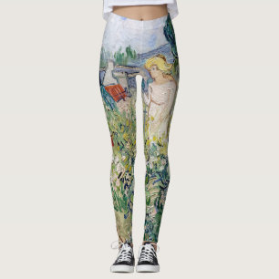 Vincent van Gogh - Miss Gachet in her Garden Leggings