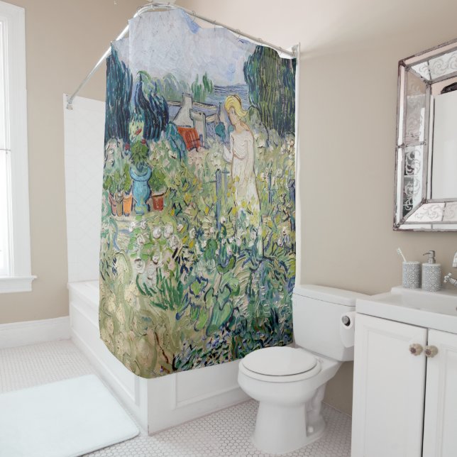 Vincent van Gogh - Miss Gachet in her Garden Shower Curtain (In Situ)