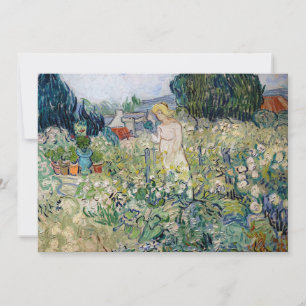 Vincent van Gogh - Miss Gachet in her Garden Thank You Card