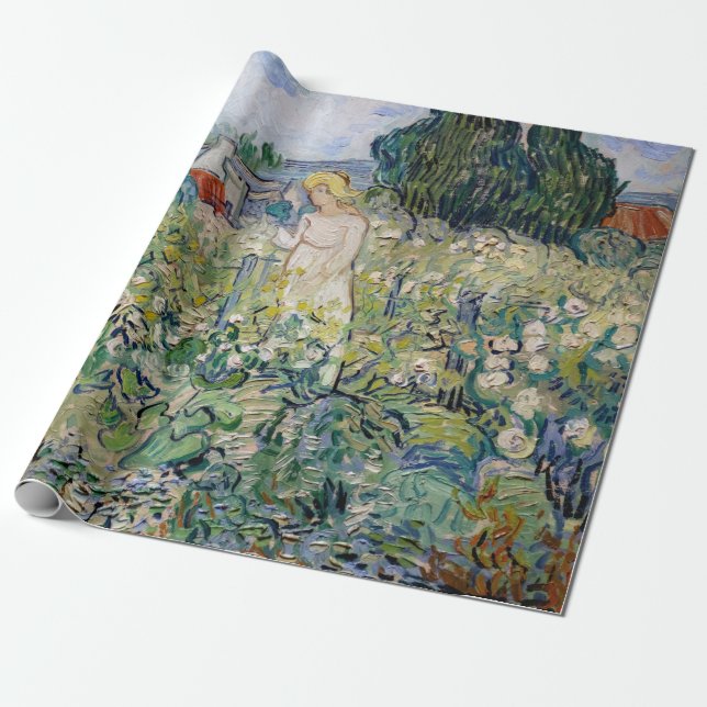 Vincent van Gogh - Miss Gachet in her Garden Wrapping Paper (Unrolled)