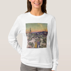 Vincent van Gogh Moonlit Landscape, 1889 T-Shirt