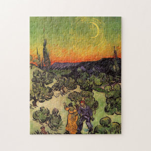 Vincent Van Gogh Moonlit Landscape Jigsaw Puzzle