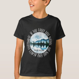 Vincent Van Gogh Motivational Inspirational Nature T-Shirt