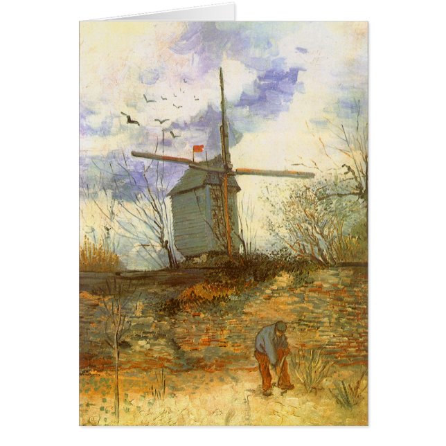 Vincent van Gogh - Moulin de la Galette, Windmill (Front)