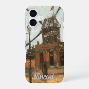 Vincent van Gogh - Moulin de la Galette, Windmill iPhone 16 Case