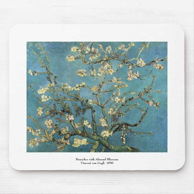 Vincent van Gogh Mouse Mat (Front)