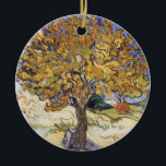 Vincent van Gogh | Mulberry Tree, 1889 Ceramic Tree Decoration<br><div class="desc">Image Collection Number:  XTD68230  Mulberry Tree,  1889 (oil on canvas). Gogh,  Vincent van (1853-90) oil on canvas. Norton Simon Collection,  Pasadena,  CA,  USA .  1889</div>