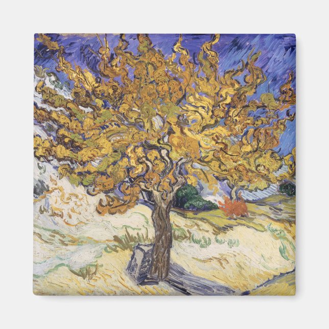 Vincent van Gogh | Mulberry Tree, 1889 Magnet (Front)