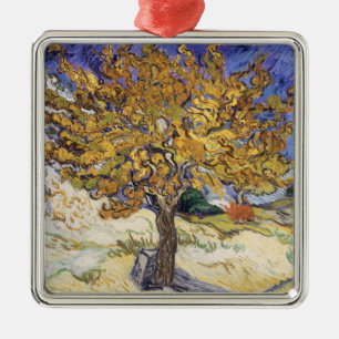 Vincent van Gogh   Mulberry Tree, 1889 Metal Tree Decoration