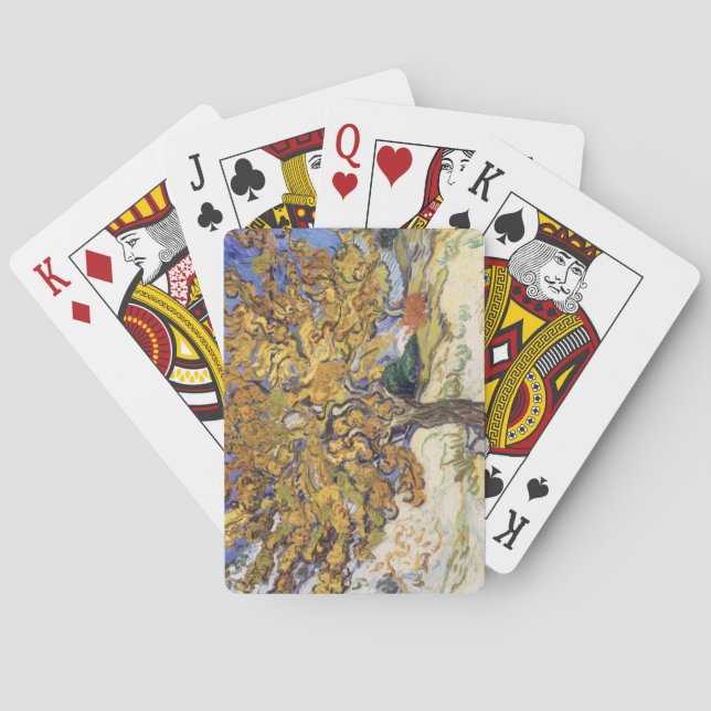 Vincent van Gogh | Mulberry Tree, 1889 Playing Cards (Back)