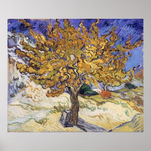 Vincent van Gogh | Mulberry Tree, 1889 Poster (Front)