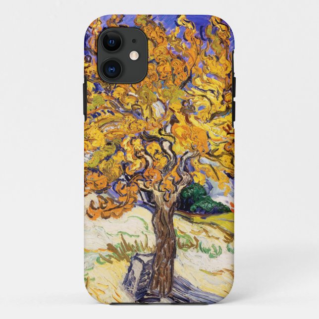 Vincent Van Gogh Mulberry Tree Fine Art Case-Mate iPhone Case (Back)
