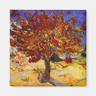 Vincent Van Gogh Mulberry Tree Fine Art Painting Magnet