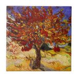 Vincent Van Gogh Mulberry Tree Fine Art Painting Tile<br><div class="desc">Vincent Van Gogh The Mulberry Tree Fine Art Painting Vincent Willem van Gogh was a Dutch Post-Impressionist painter whose work, noteable for its rough beauty, emotional honesty and bold colour, had a far-reaching influence on 20th-century art. His output includes portraits, self portraits, landscapes and still lifes of cypresses, trees in...</div>