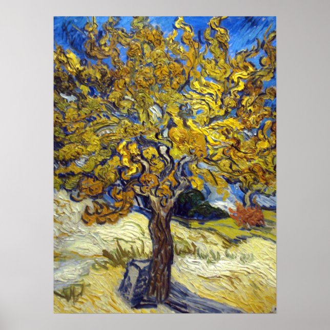 Vincent Van Gogh Mulberry Tree Poster (Front)