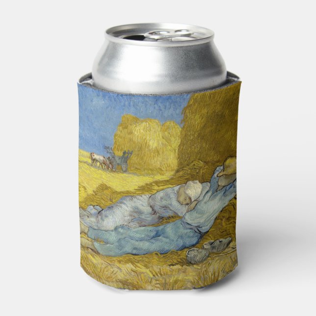 Vincent Van Gogh - Noon, Rest from work / Siesta Can Cooler (Can Front)