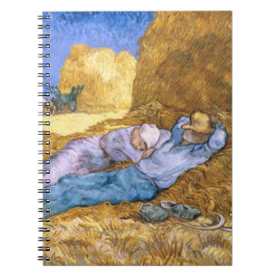 Vincent van Gogh   Noon, The Siesta, after Millet Notebook