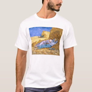 Vincent van Gogh   Noon, The Siesta, after Millet T-Shirt