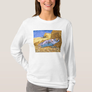 Vincent van Gogh Noon, The Siesta, after Millet T-Shirt