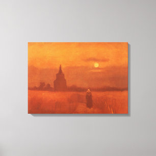Vincent van Gogh - Old Tower in the Fields Canvas Print