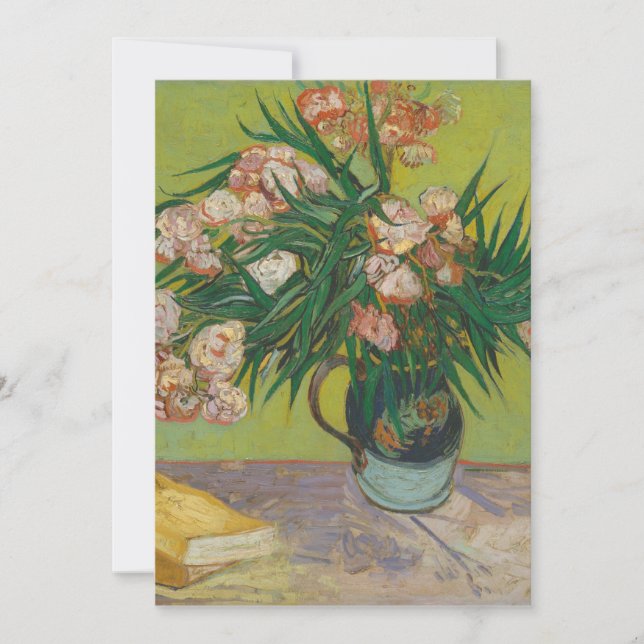 Vincent Van Gogh Oleander flower painting (Front)