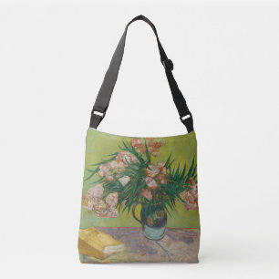 Vincent Van Gogh Oleander flower painting Crossbody Bag