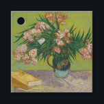 Vincent Van Gogh Oleander flower painting Favour Tags<br><div class="desc">This Vincent Van Gogh painting is a vase of oleander flowers. Van Gogh painted it in August 1888. Oleanders were happy lively flowers to Van Gogh, and in his paiting he shows the flowers filling a majolica jug he used for his still lifes made in Arles. Artwork painting graphic post...</div>