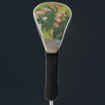 Vincent Van Gogh Oleander flower painting Golf Head Cover<br><div class="desc">This Vincent Van Gogh painting is a vase of oleander flowers. Van Gogh painted it in August 1888. Oleanders were happy lively flowers to Van Gogh, and in his paiting he shows the flowers filling a majolica jug he used for his still lifes made in Arles. Artwork painting graphic post...</div>