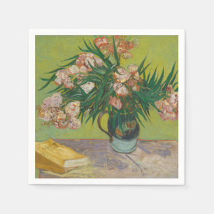 Vincent Van Gogh Oleander flower painting Napkin