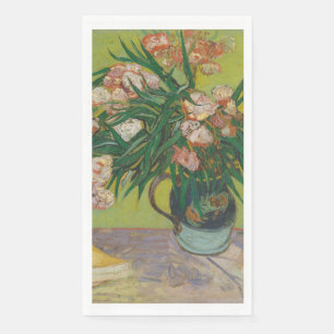 Vincent Van Gogh Oleander flower painting Napkin