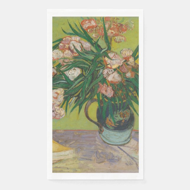 Vincent Van Gogh Oleander flower painting Napkin (Front)