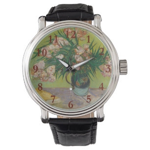 Vincent Van Gogh Oleander flower painting Watch