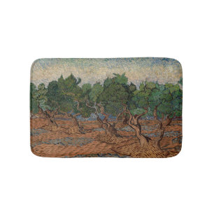 Vincent van Gogh - Olive Grove Bath Mat