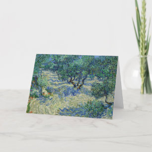 Vincent van Gogh - Olive Grove: Bright Blue Sky Card